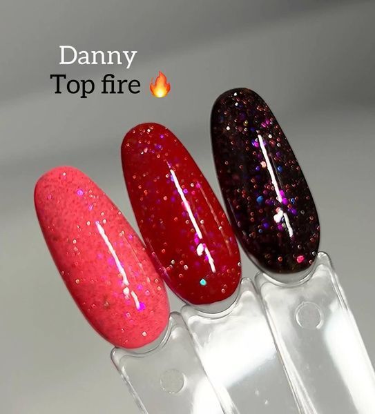 ТОП DANNY СВЕТООТРАЖАЮЩИЙ FIRE 12 ml №01 розовый 011063 фото