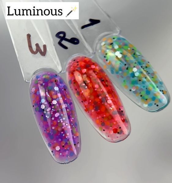 Sequins jar gel by DANNY (гліттер гель) колекція "LUMINOUS" №02 8 ml 011111 фото