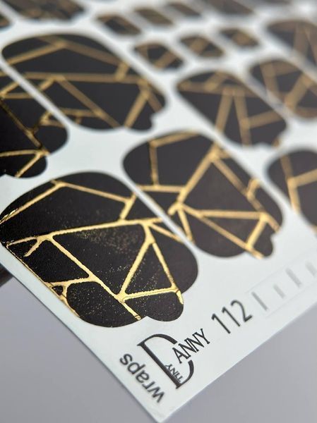 Пленка DANNY серия GOLD №112 (педикюр) 211358 фото