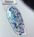 Sequins jar gel DANNY (глиттер гель) коллекция "Geometry" №01 8 ml 011078 фото 2