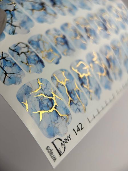 Плівка DANNY серія GOLD №142 (манікюр) 211335 фото